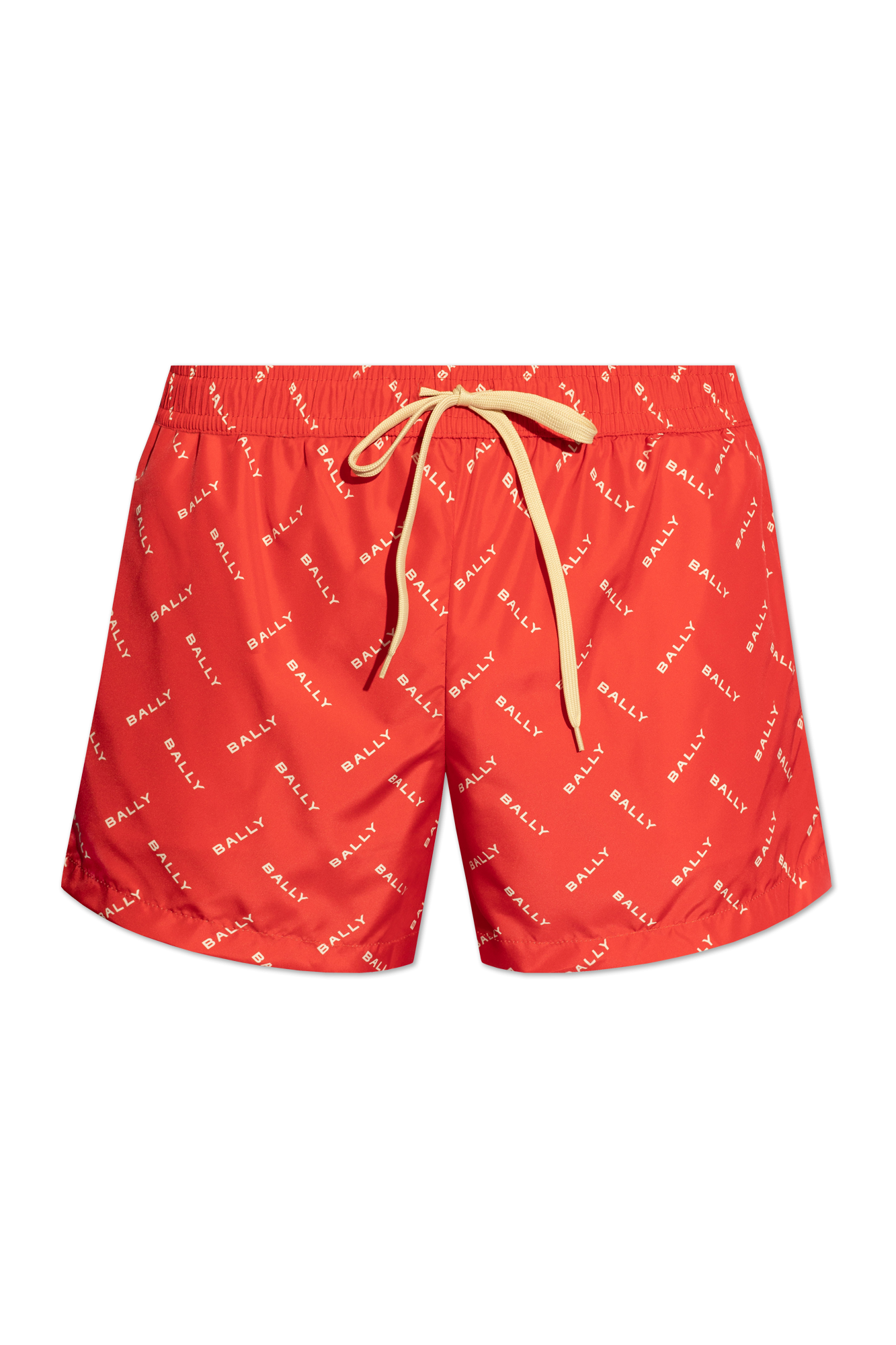 Red Swim shorts Bally - SchaferandweinerShops KR - Calvin Klein Jeans  T-shirt rossa con stampa di monogramma e logo sul retro